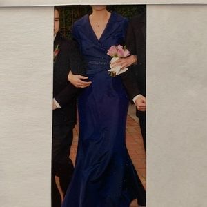 Mother of Bride or Groom Dress, Midnight blue, Size 6